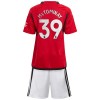 Original Trikotsatz Manchester United McTominay 39 Heimtrikot 2023-24 Für Kinder